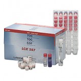 Общий органический углерод (ТОС-метод продувки), 300-3000 мг/л, Тест-набор LANGE LCK387, (25 тестов), Аттест.методика 300 – 3000 мг/л*