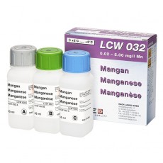 Марганец (Mn), 0,02-5 мг/л, Реактив LANGE LCW032, (50 тестов), Аттест.методика 0,020 – 5,0 мг/л*