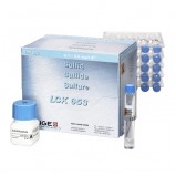 Сульфид (S2-), 0.1-2 мг/л, Тест-набор LANGE LCK653, (25 тестов), Аттест.методика 0,40 – 2,0 мг/л*