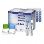 Фенол (C6H5OH), 0,05-5 мг/л, Тест-набор LANGE LCK345, (24 теста), Аттест.методика 0,15 – 5,0 мг/л*