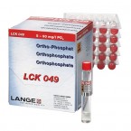 Фосфаты (PO4), 5-90 мг/л, Тест-набор LANGE LCK049, (25 тестов), Аттест.методика 5 – 90 мг/л*