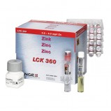 Цинк (Zn), 0,2-6 мг/л, Тест-набор LANGE LCK360, (24 теста), Аттест.методика 0,20 – 6,0 мг/л*