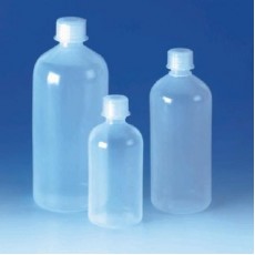 Бутылка узкогорлая, 500 мл, пластиковая PP, с завинчивающейся крышкой PP (95094) (Vitlab) 12 шт./уп.