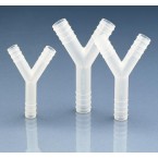 Соединитель Y-образный для шлангов с внутр. диам. 12-13 мм, пластиковый PP (80525) (Vitlab)