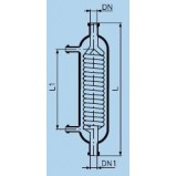 Simax холодильник  со штуцерами, KZA25/KZB25, 500 мм (Кат. № 632 611 221 110) 