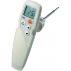 Компактный термометр со станд. измерительной насадкой и батарейкой testo 105