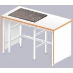 Стол для весов ЛАБ-1200 ВГ (Ламинат/Гранит)