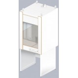 Шкаф вытяжной для муфельных печей ЛАБ-800 ШВп (Керам. плитка)
