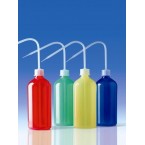 Промывалка цветная, 500 мл, красная, пластиковая PE-LD (132703) (Vitlab) 5 шт./уп.